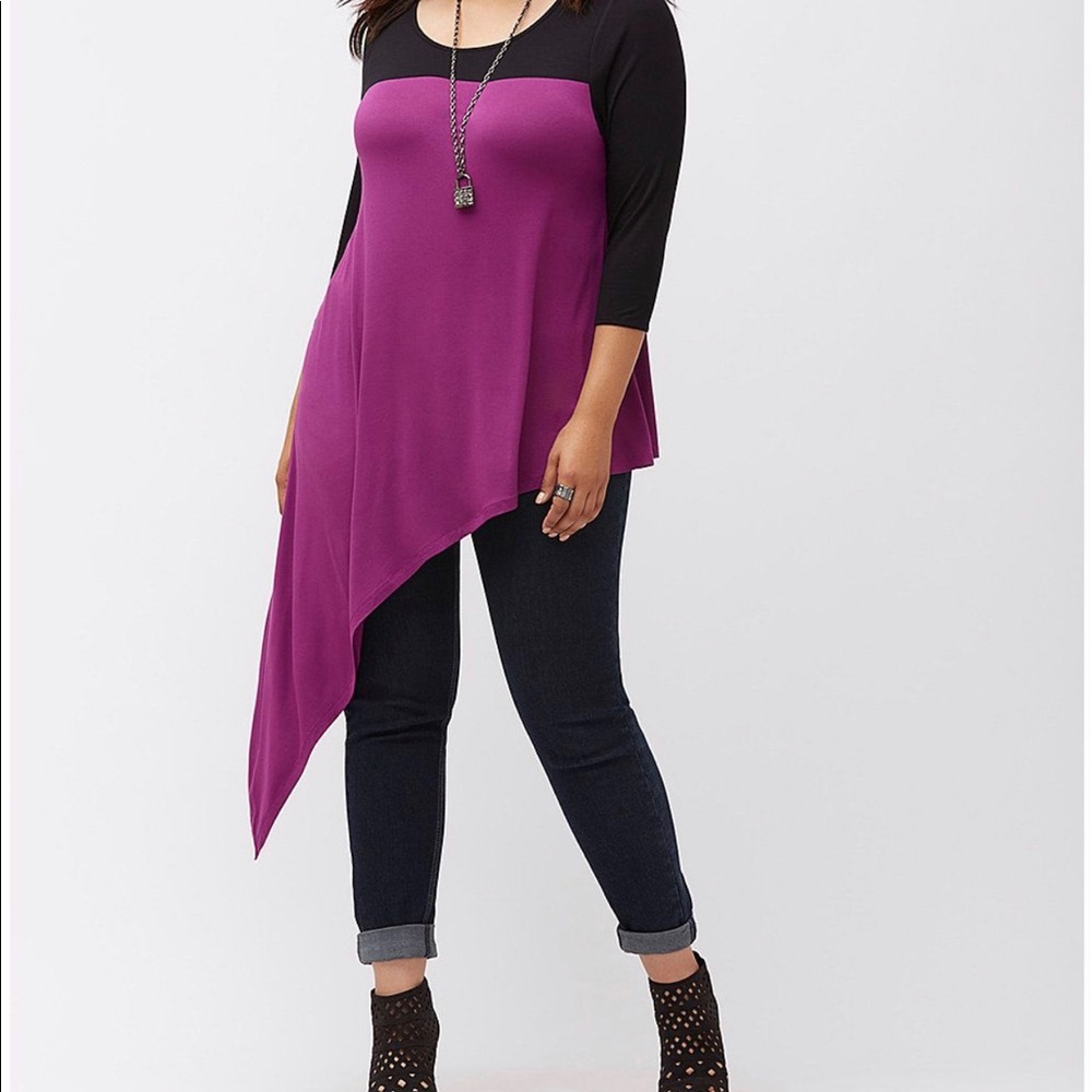 Lane Bryant Tilted Tee